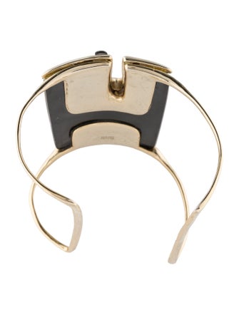 Alexis Bittar Lucite & Crystal Cuff Bracelet