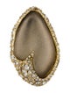 Alexis Bittar Lucite & Crystal Cocktail Ring