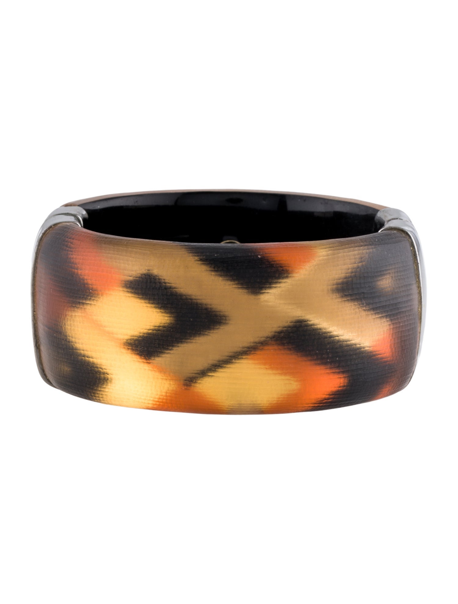 Alexis Bittar Lucite Hinged Bangle Bracelet