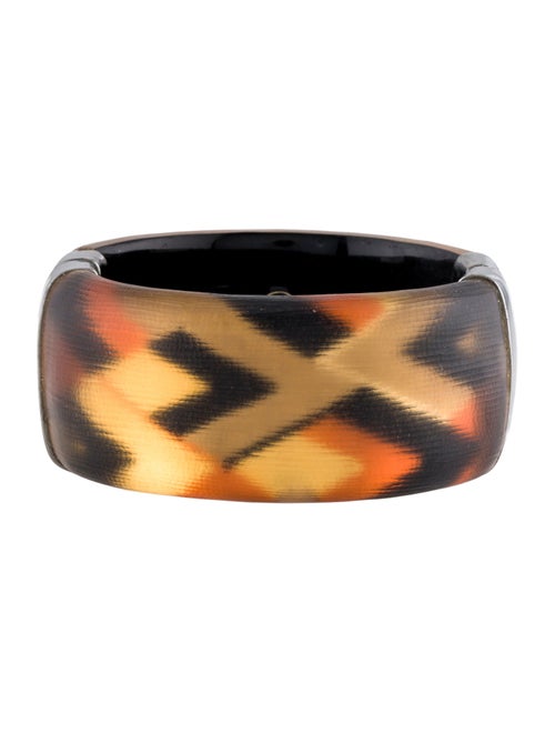 Alexis Bittar Lucite Hinged Bangle Bracelet