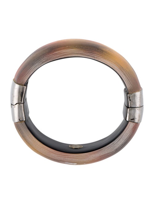 Alexis Bittar Lucite Hinged Bangle Bracelet