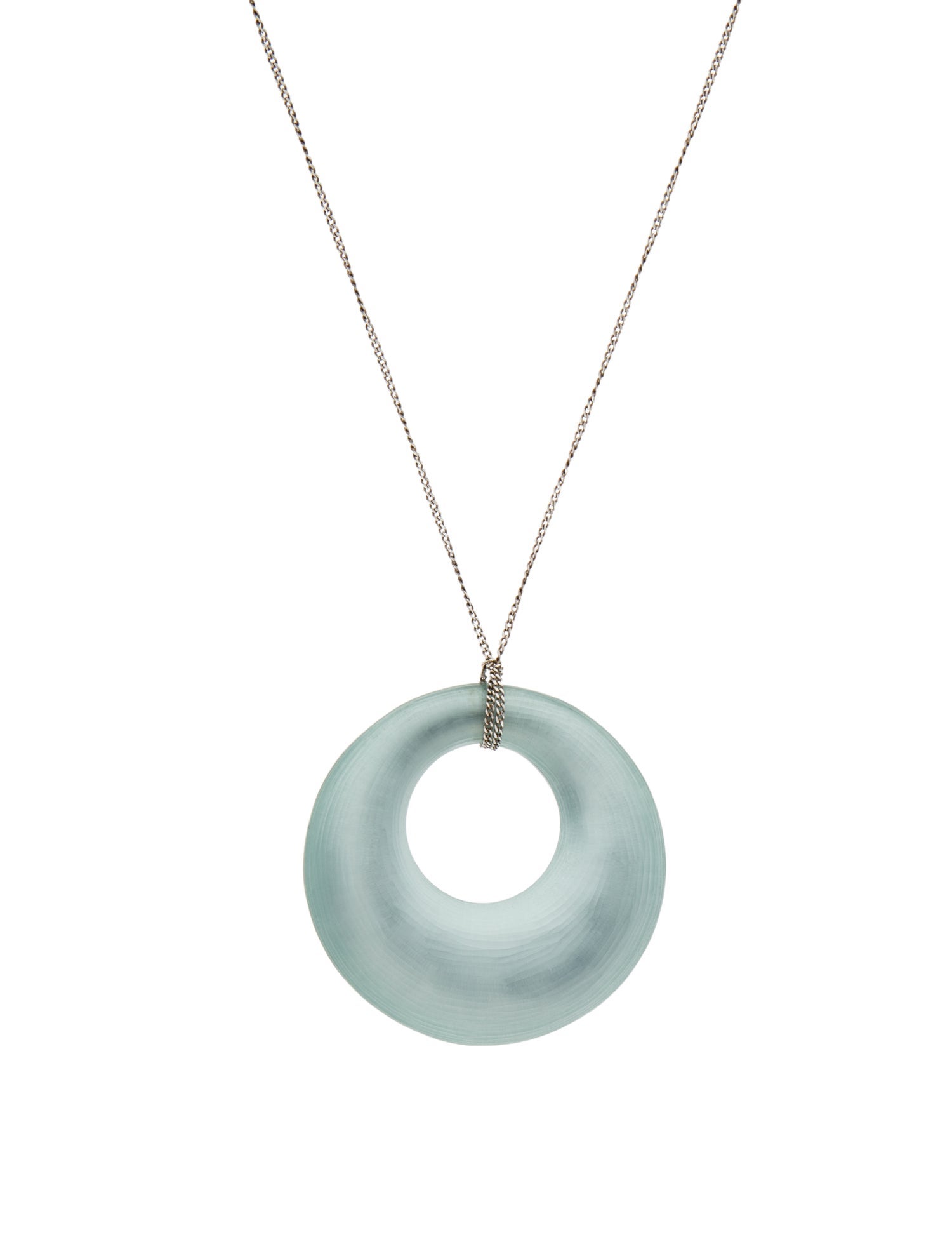 Alexis Bittar Lucite Pendant Necklace