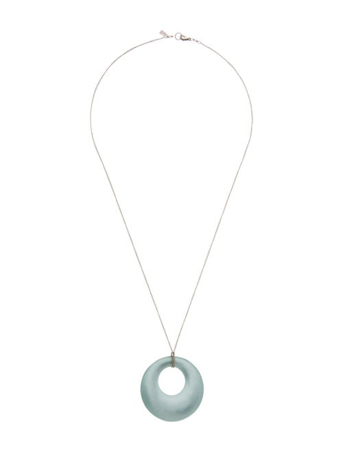 Alexis Bittar Lucite Pendant Necklace