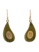 Alexis Bittar Lucite Teardrop Earrings