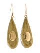 Alexis Bittar Lucite & Crystal Encrusted Dust Dew Drop Earrings