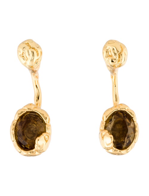 Alexis Bittar Glass 'Brut' Drop Earrings