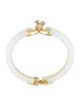 Alexis Bittar Lucite Bug Hinge Bracelet