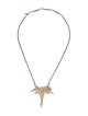 Alexis Bittar Crystal Encrusted Origami Pendant Necklace