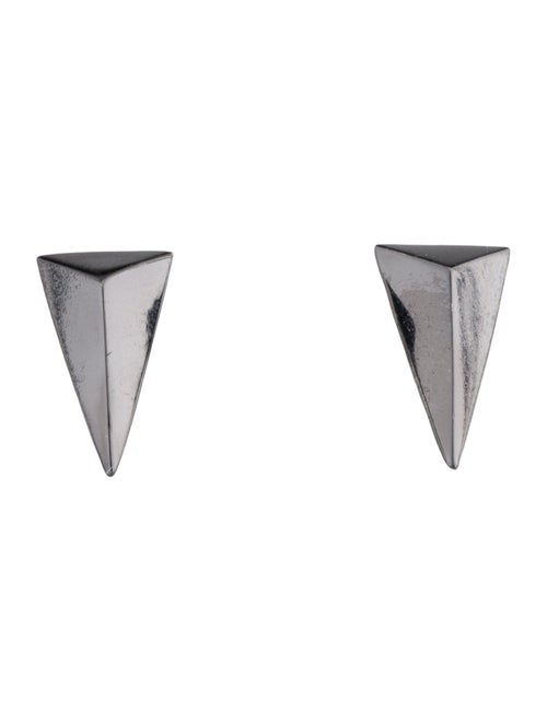 Alexis Bittar Pyramid Spike Stud Earrings