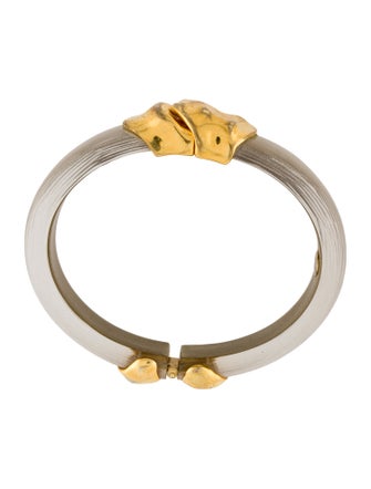 Alexis Bittar Lucite Hinge Bangle Bracelet