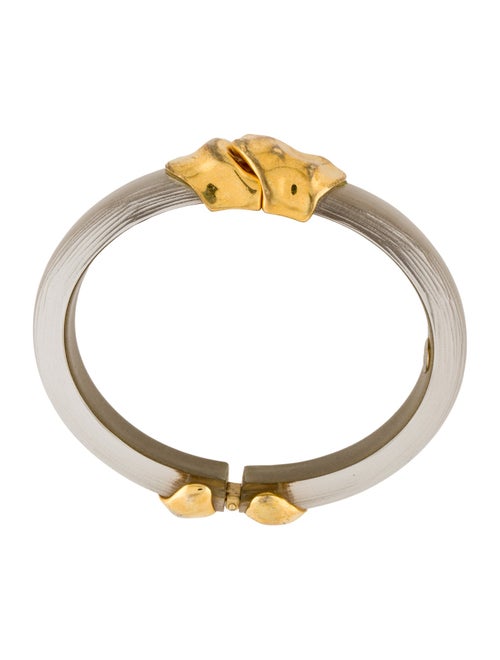 Alexis Bittar Lucite Hinge Bangle Bracelet