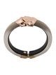 Alexis Bittar Lucite Molten Hinged Bangle Bracelet