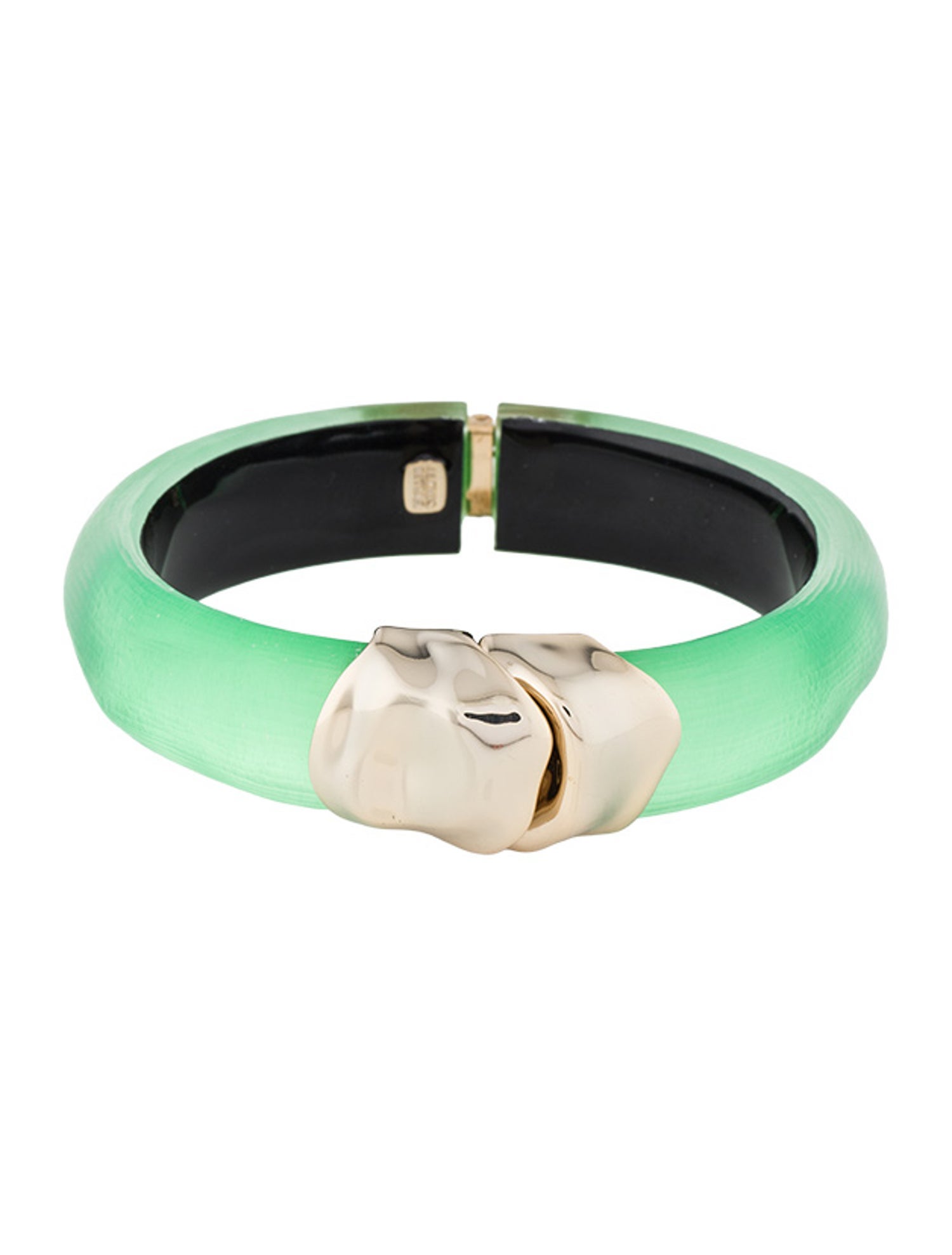 Alexis Bittar Lucite Hinged Bangle Bracelet