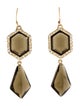 Alexis Bittar Crystal & Stone Drop Earrings