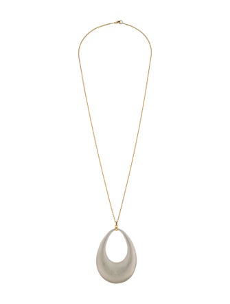 Alexis Bittar Lucite Pendant Necklace