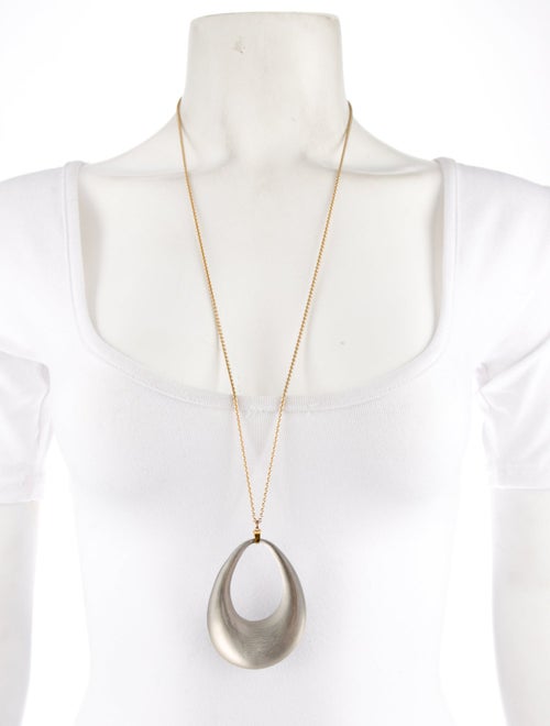 Alexis Bittar Lucite Pendant Necklace