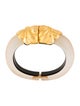 Alexis Bittar Lucite Hinge Bangle Bracelet