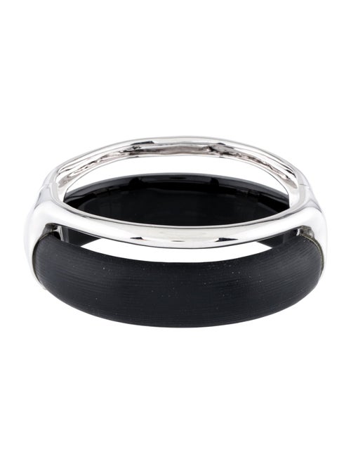 Alexis Bittar Lucite Double Stack Hinged Bangle
