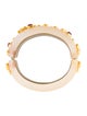 Alexis Bittar Lucite Nugget Hinged Bangle