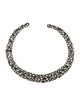 Alexis Bittar Crystal Nova Hinged Collar Necklace