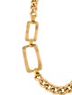 Alexis Bittar Lucite Link Chain Necklace