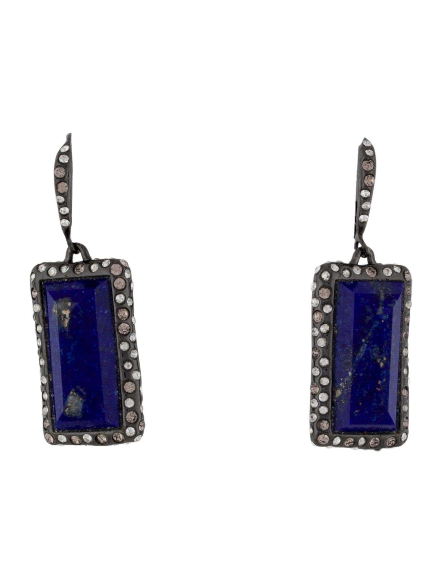 Alexis Bittar Stone & Crystal Miss Havisham Drop Earrings