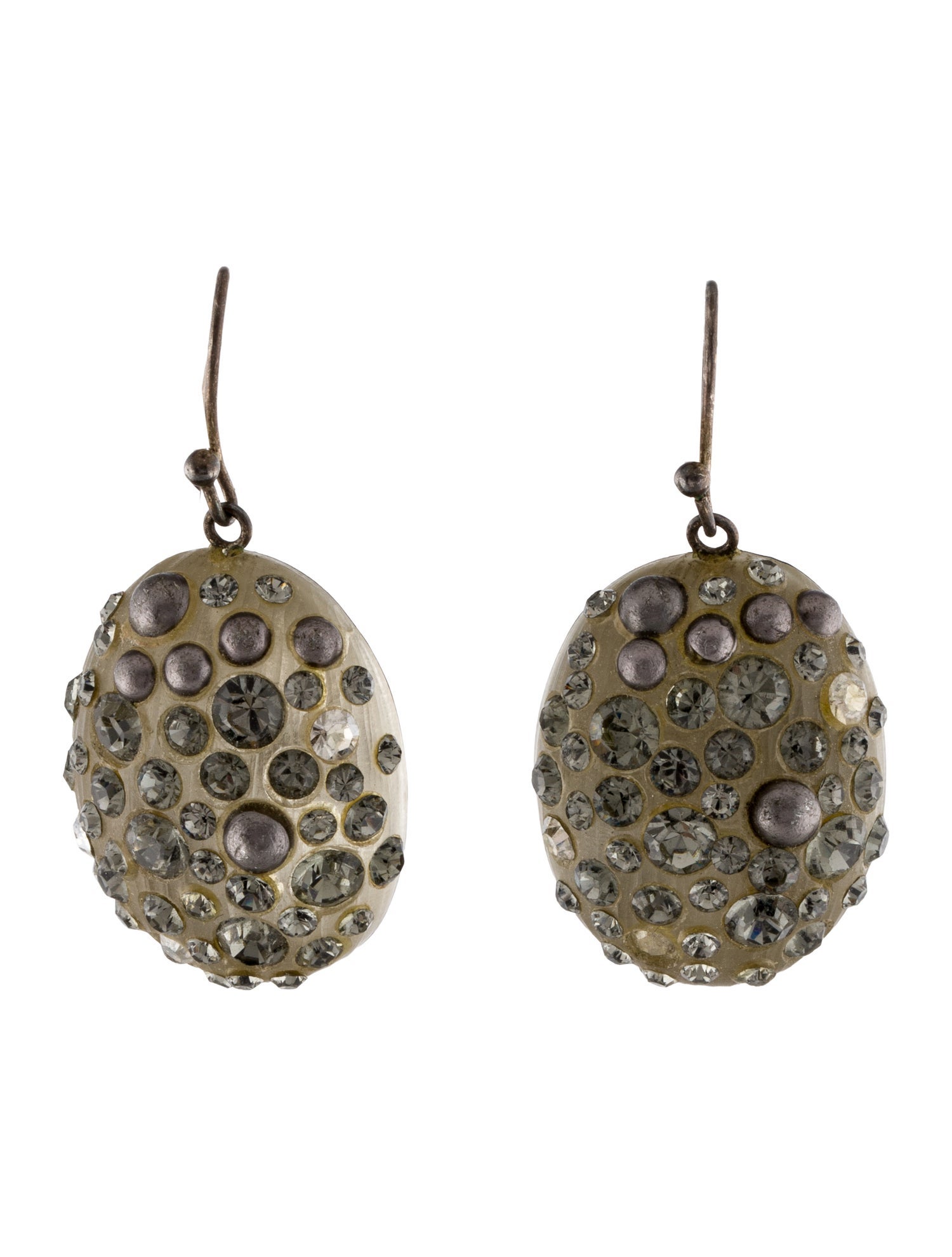 Alexis Bittar Faux Pearl, Crystal & Lucite Drop Earrings