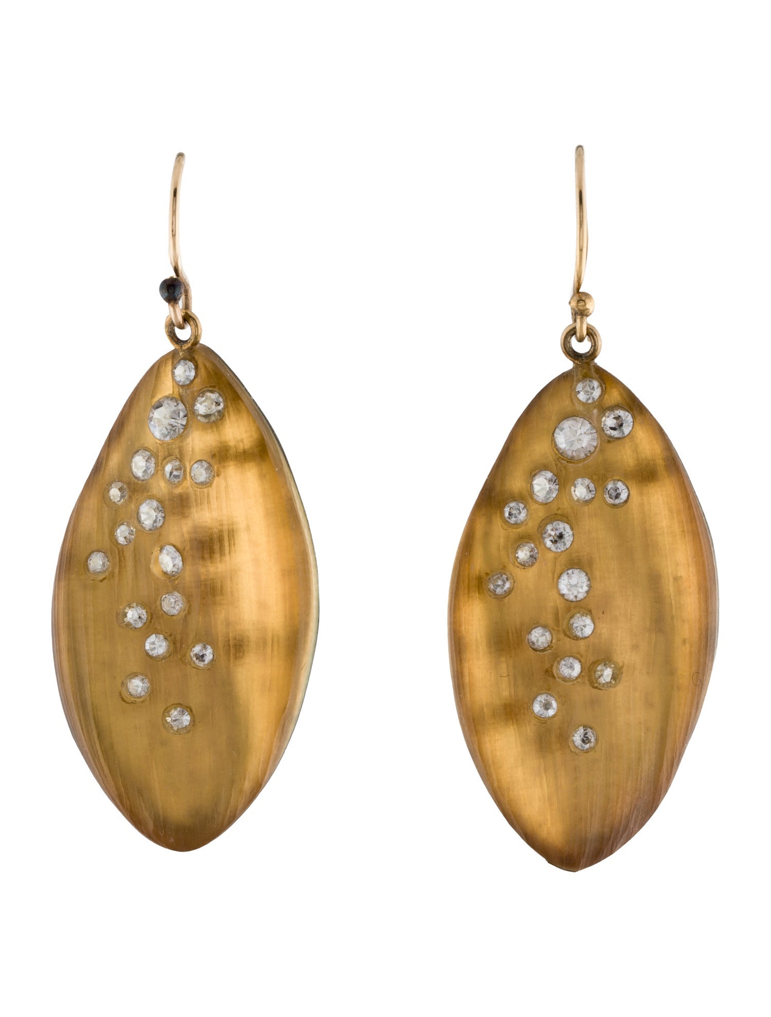 Alexis Bittar Crystal & Lucite Drop Earrings