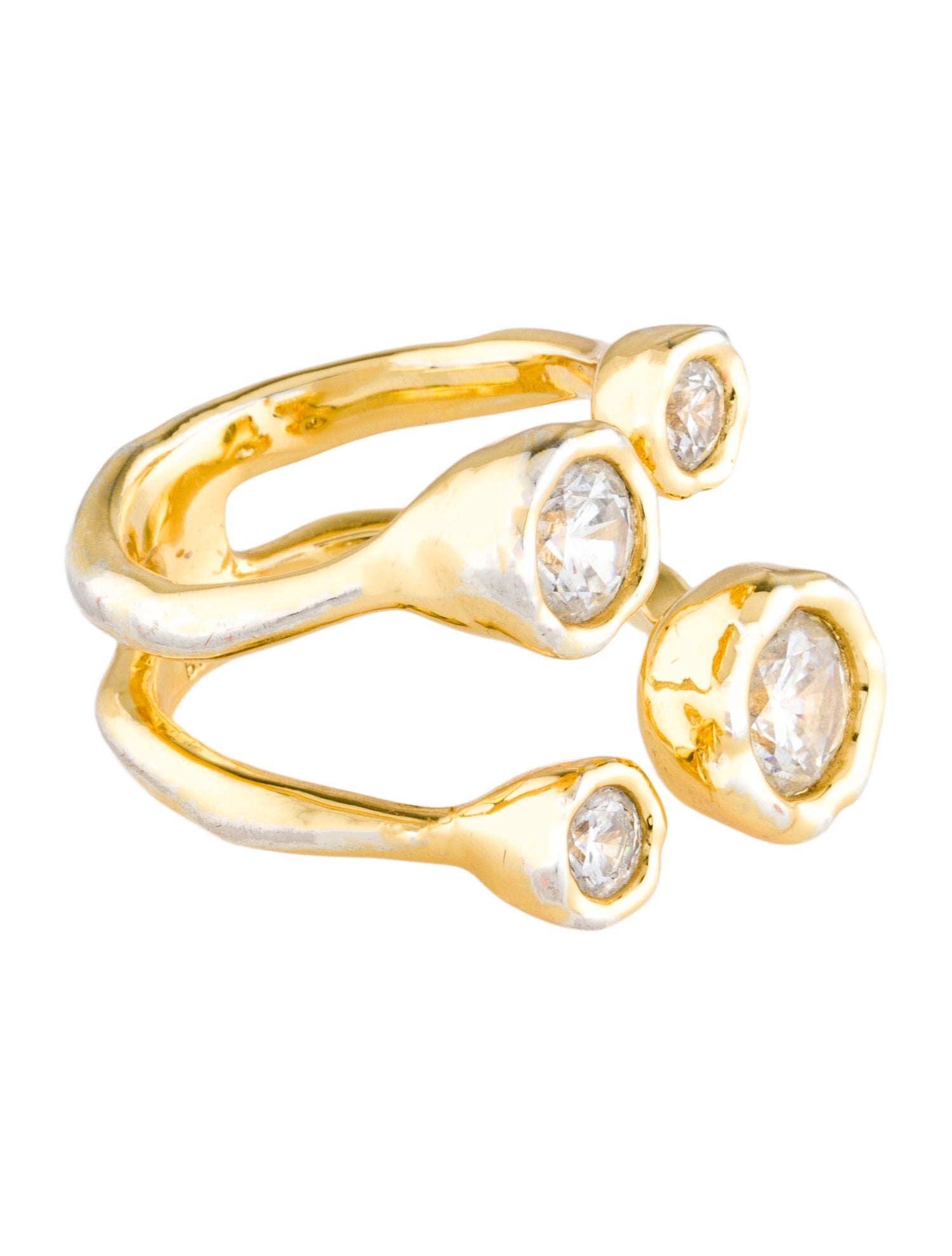 Alexis Bittar Asterales Open Cocktail Ring