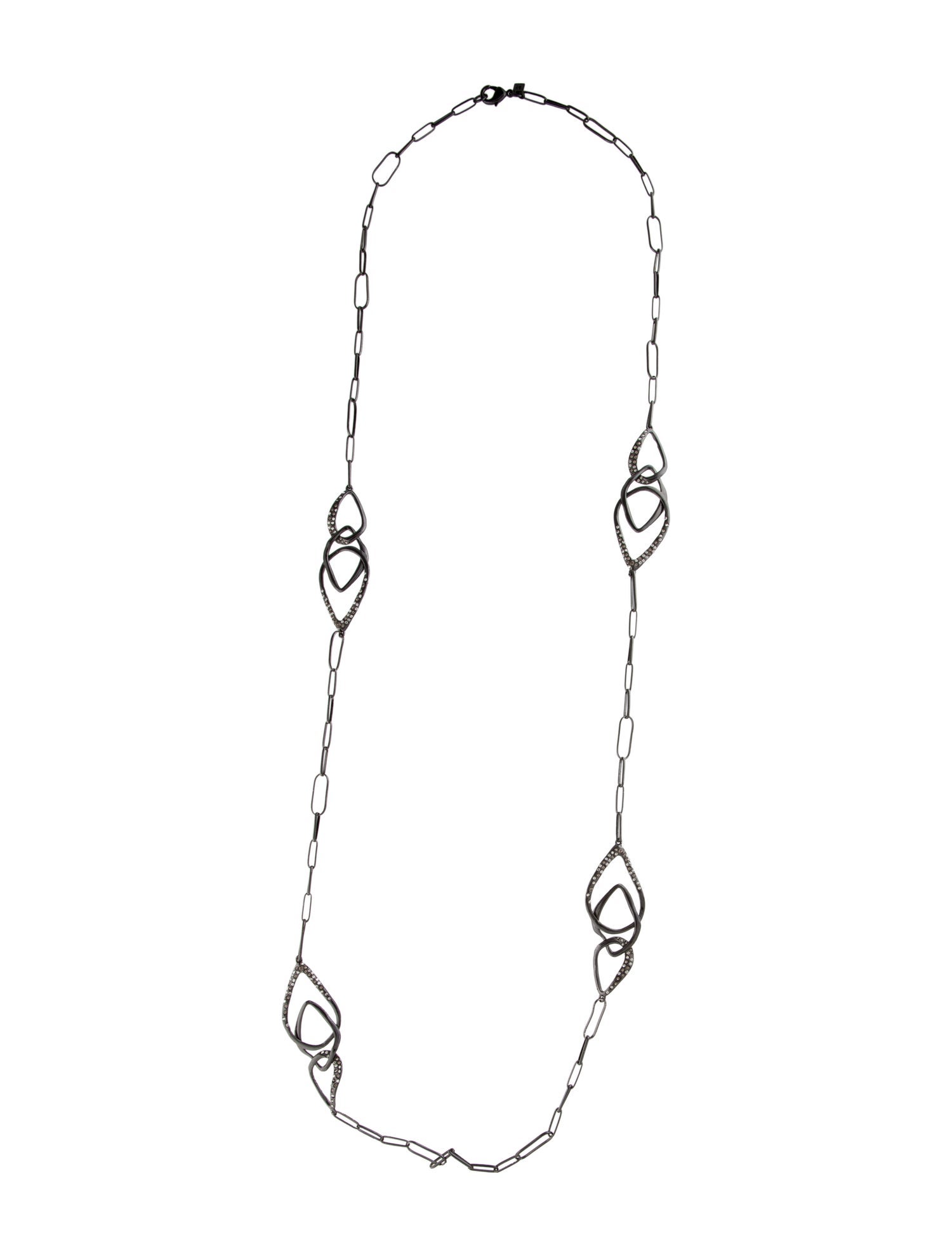 Alexis Bittar Miss Havisham Crystal Station Necklace