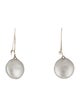 Alexis Bittar Lucite & Crystal Round Drop Earrings