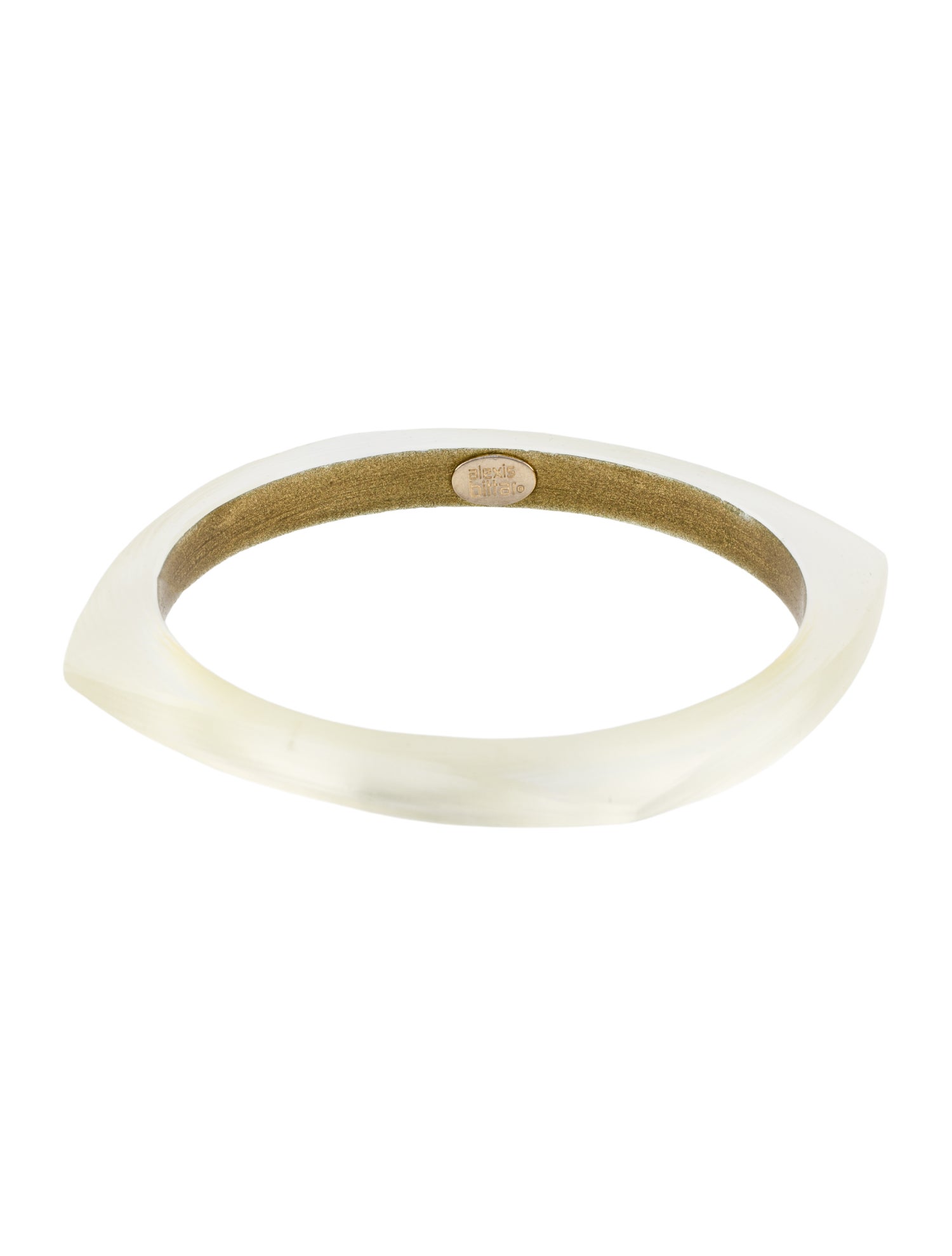 Alexis Bittar Lucite Soft Square Bangle Bracelet