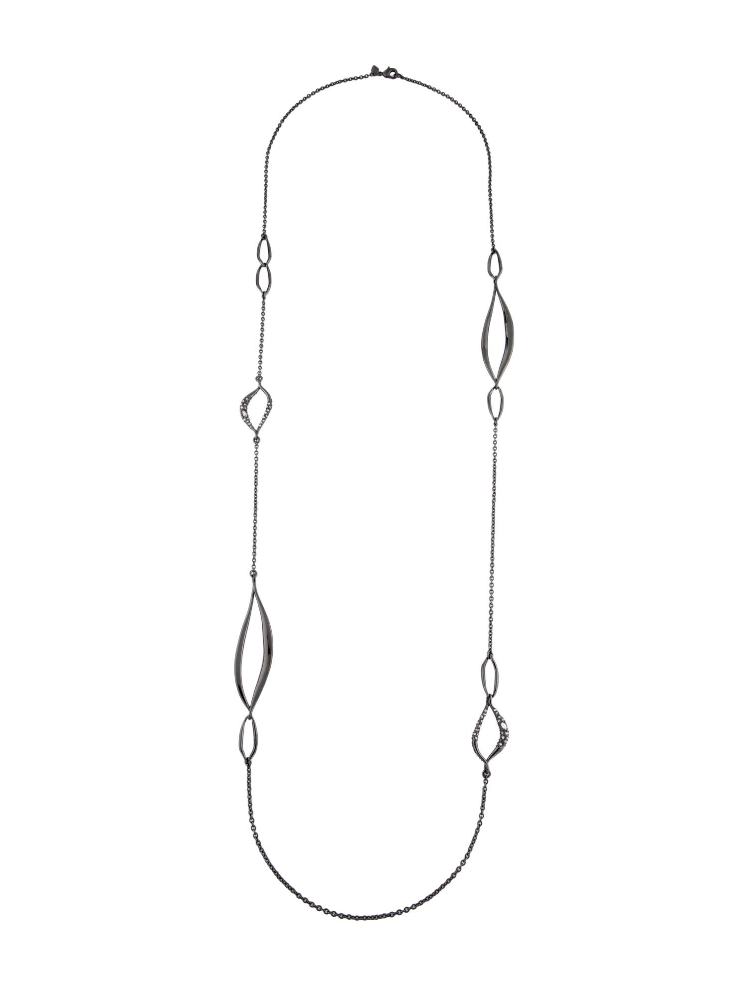 Alexis Bittar Crystal Station Necklace