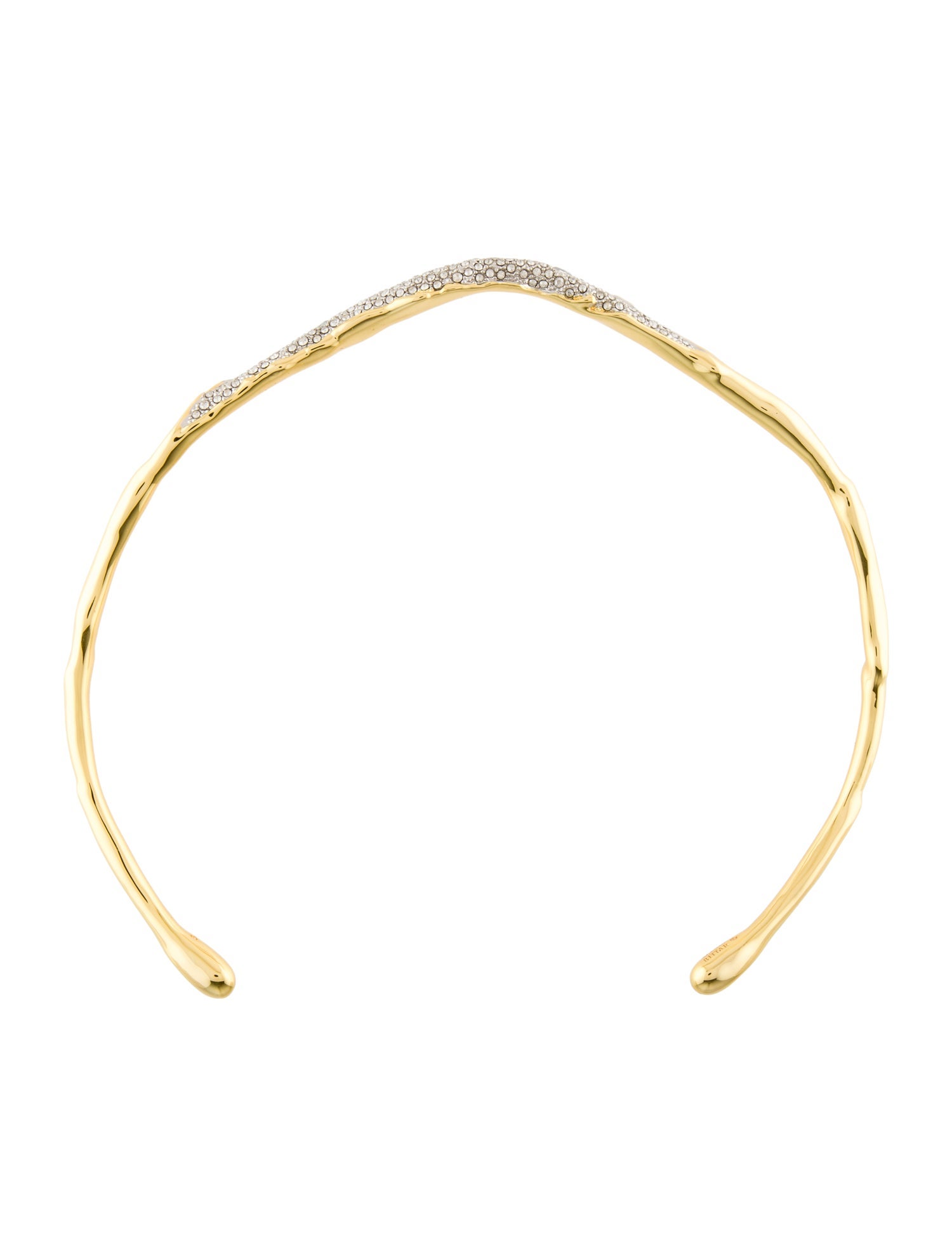 Alexis Bittar Solanales Crystal Skinny Collar Necklace