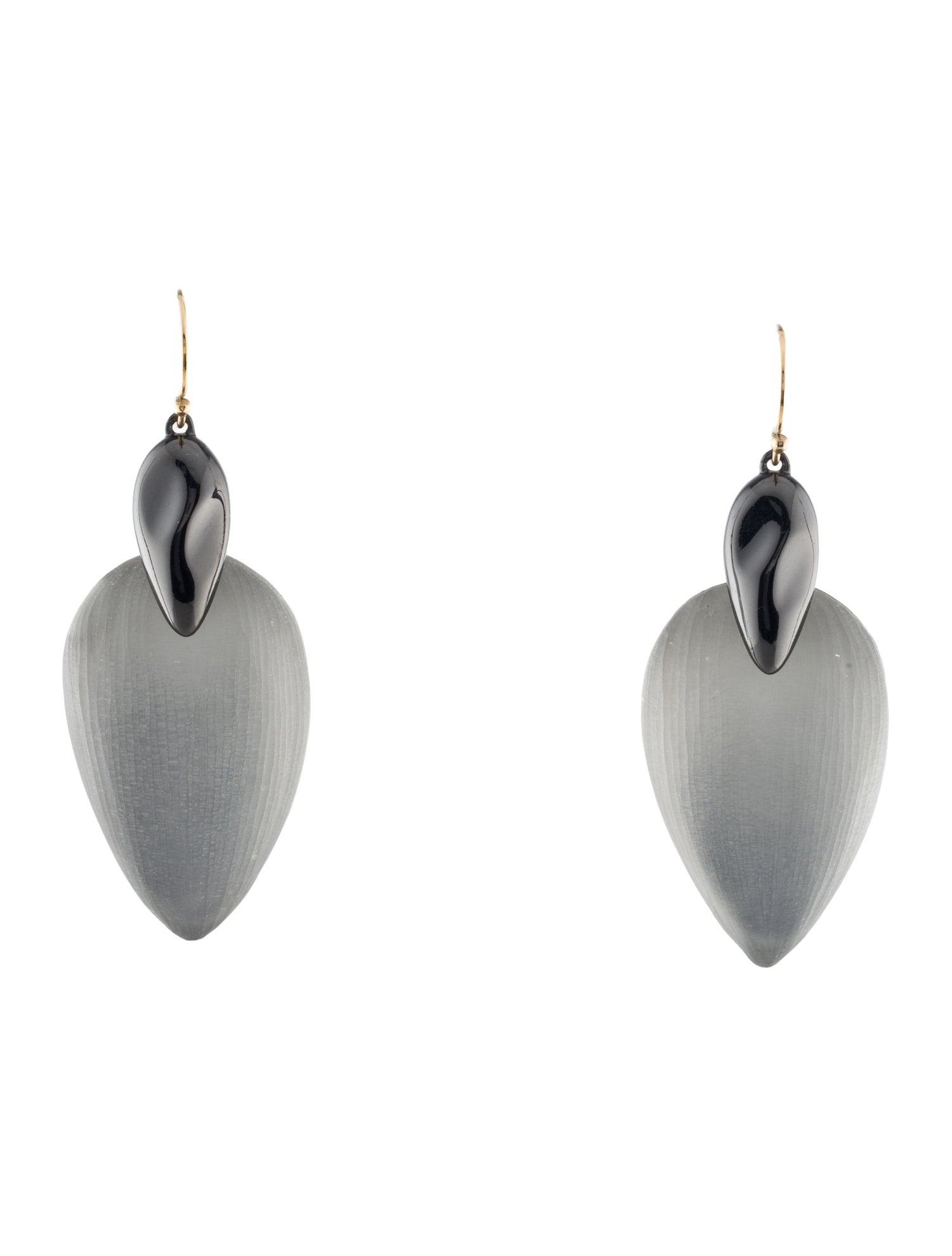 Alexis Bittar Neo Boho Lucite Marquise Drop Earrings