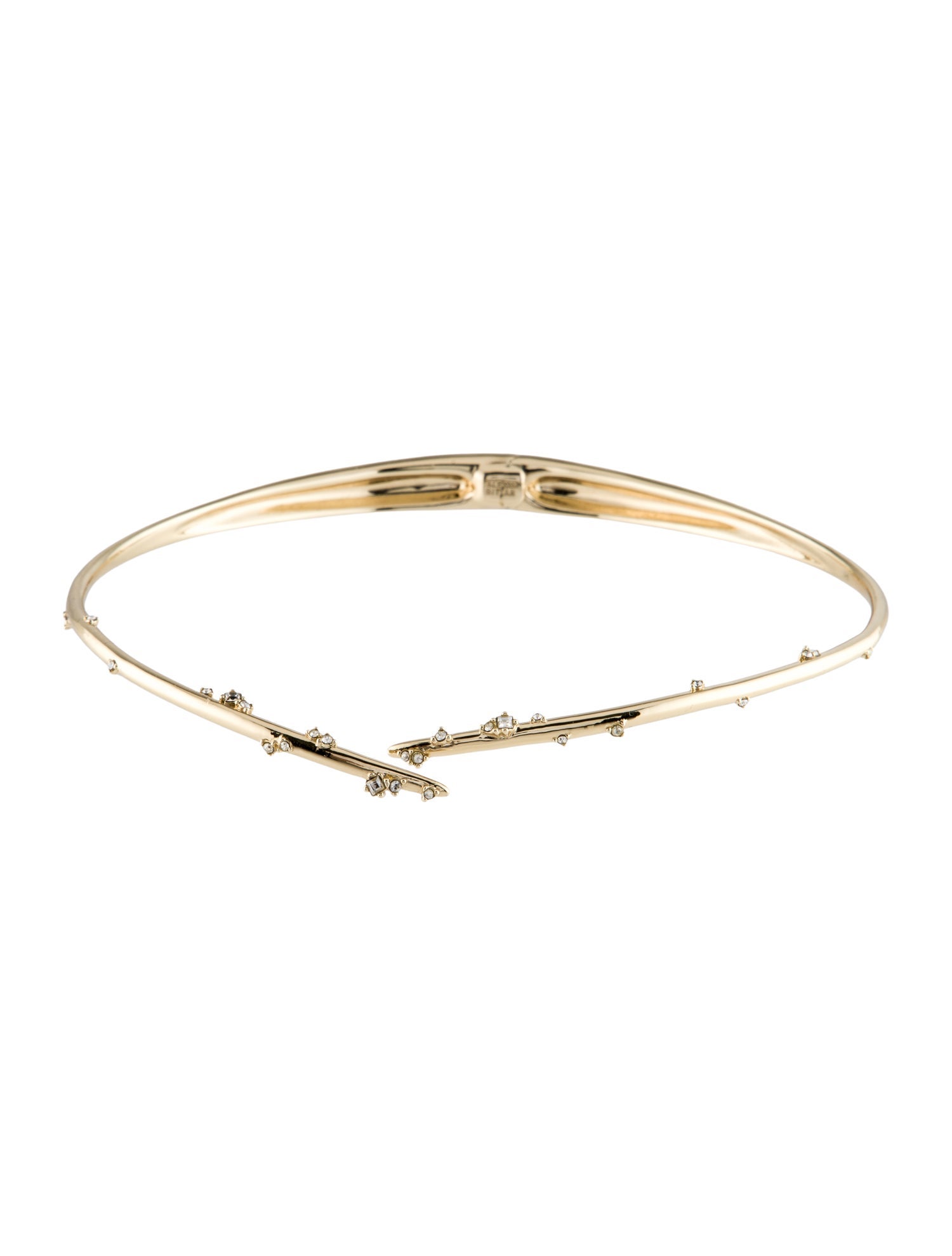 Alexis Bittar Satellite Crystal Choker Necklace