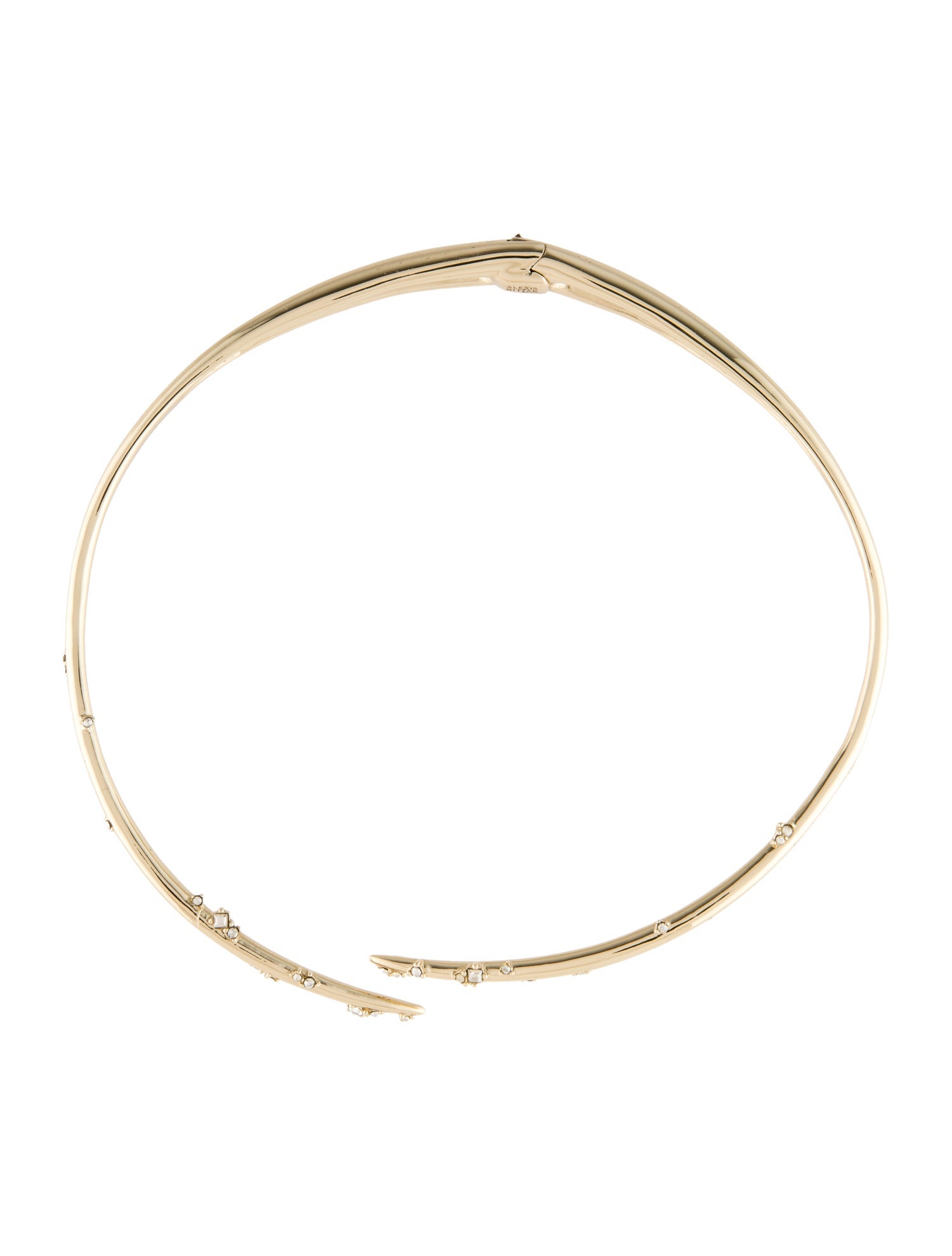 Alexis Bittar Satellite Crystal Choker Necklace