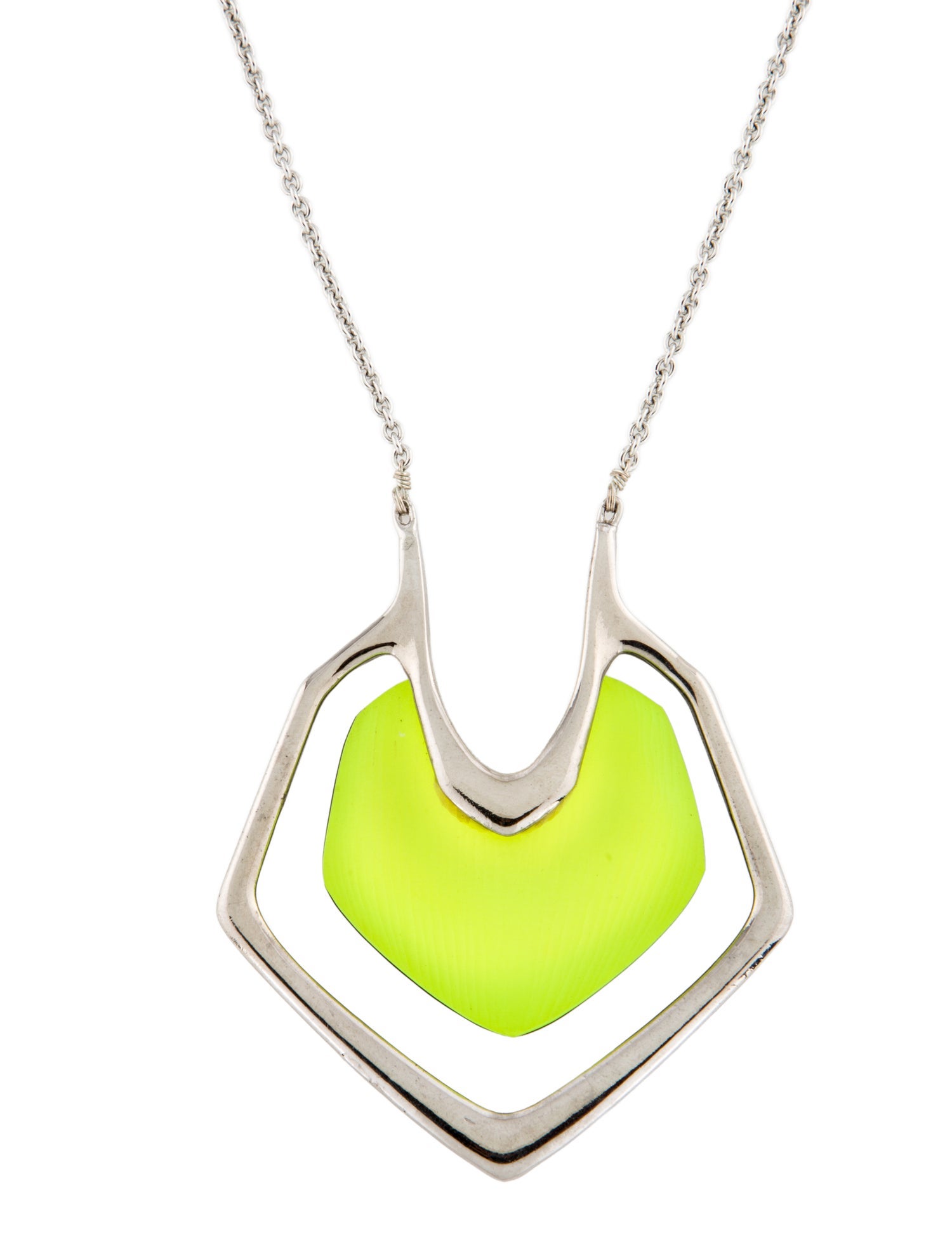 Alexis Bittar Lucite Pendant Necklace