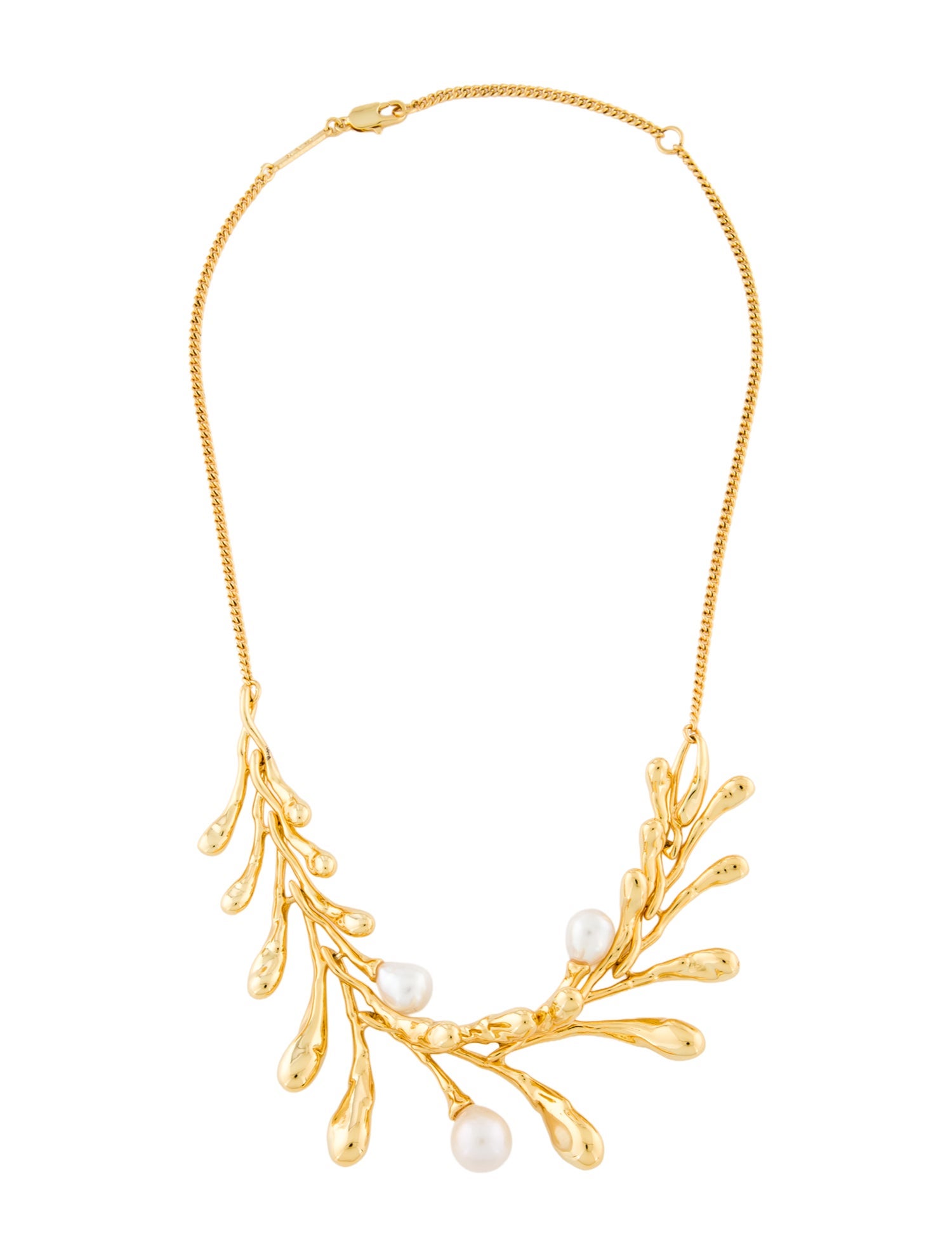 Alexis Bittar Pearl Perla Collar Necklace