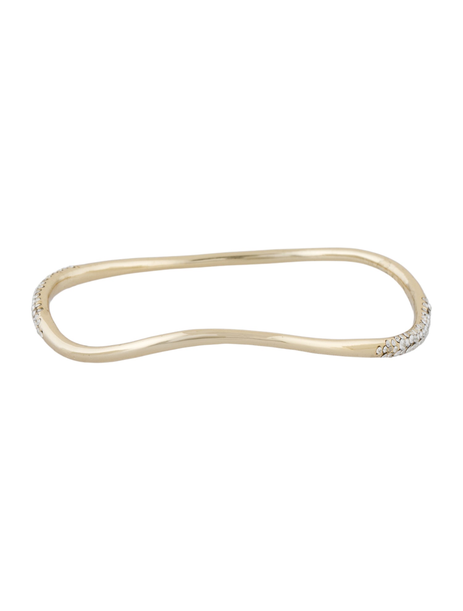 Alexis Bittar Crystal Bangle Bracelet