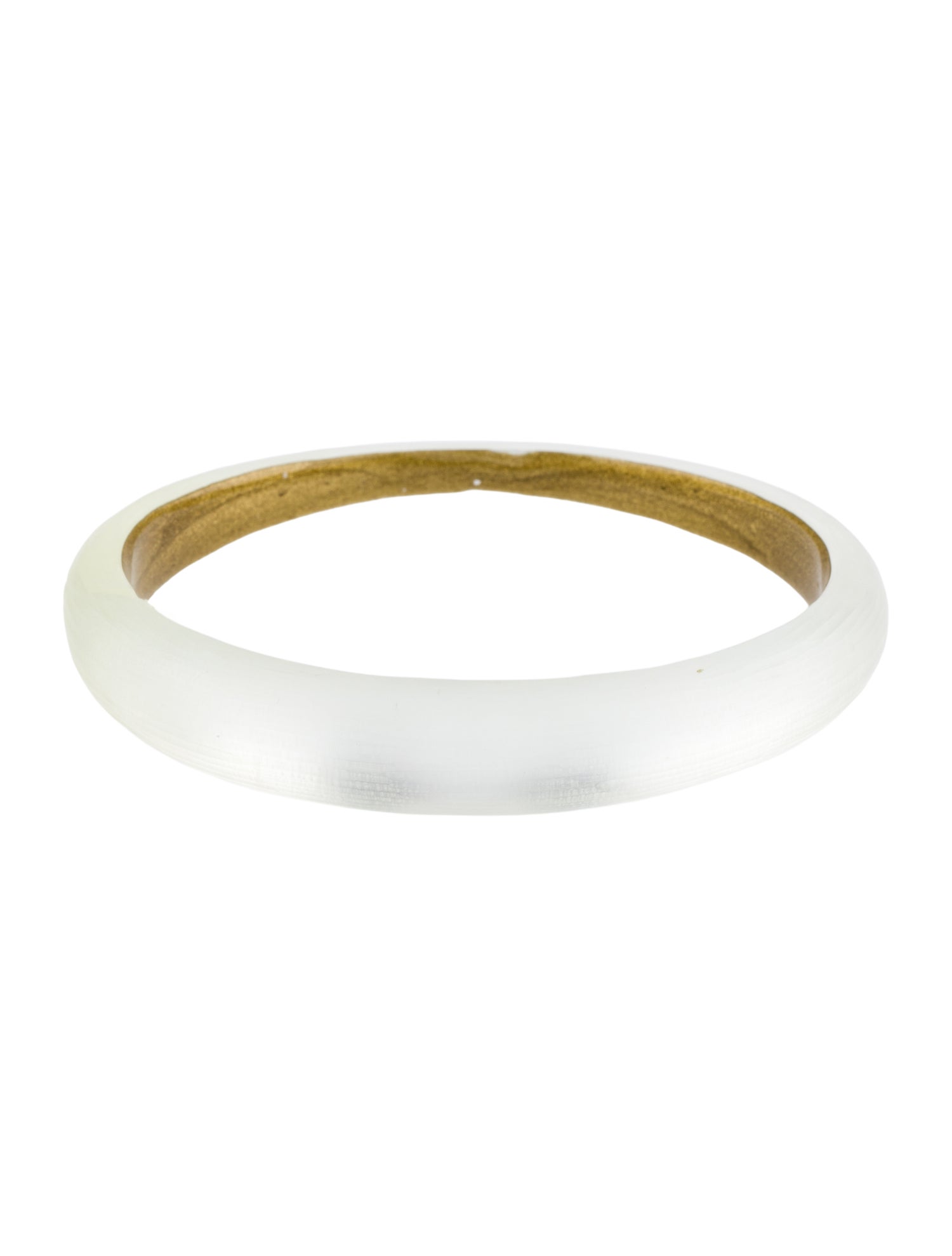 Alexis Bittar Lucite Skinny Tapered Bangle Bracelet