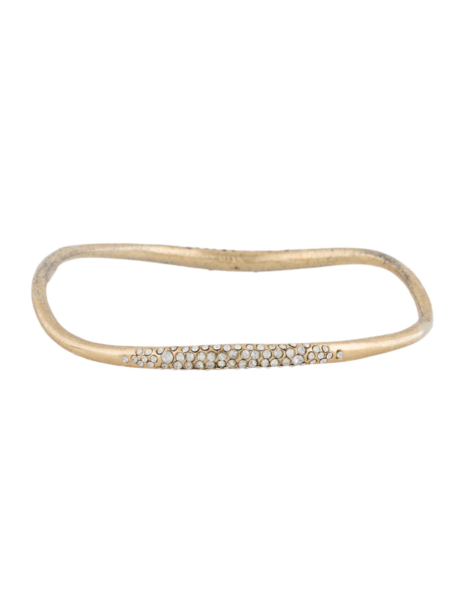 Alexis Bittar Crystal Bangle Bracelet