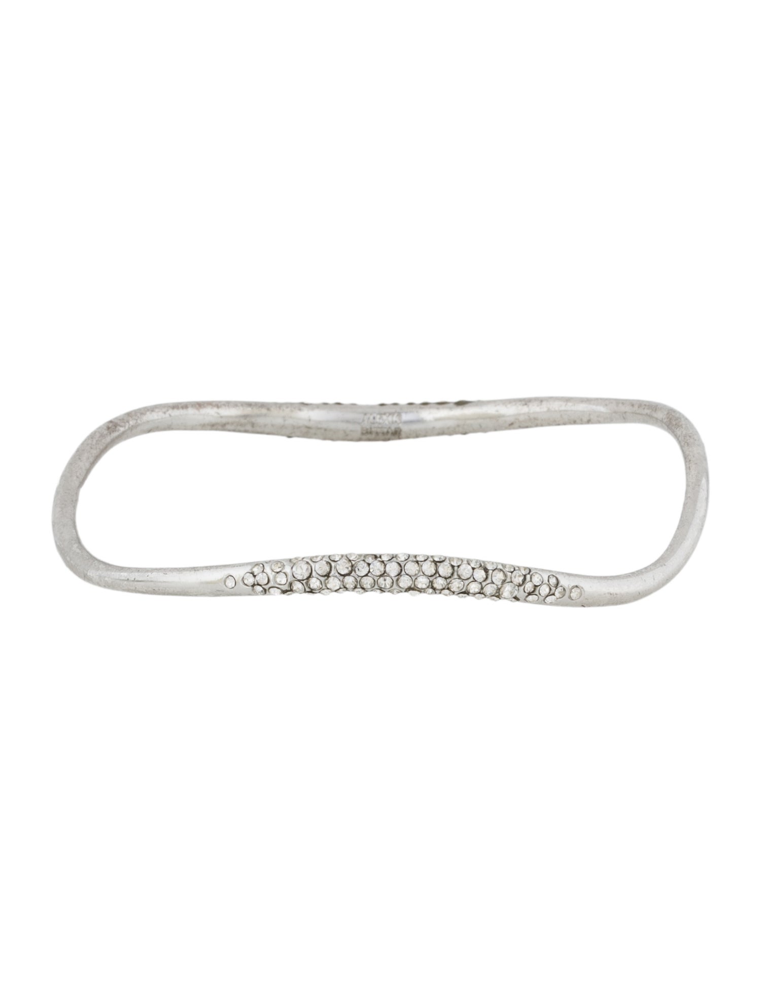 Alexis Bittar Crystal Bangle Bracelet