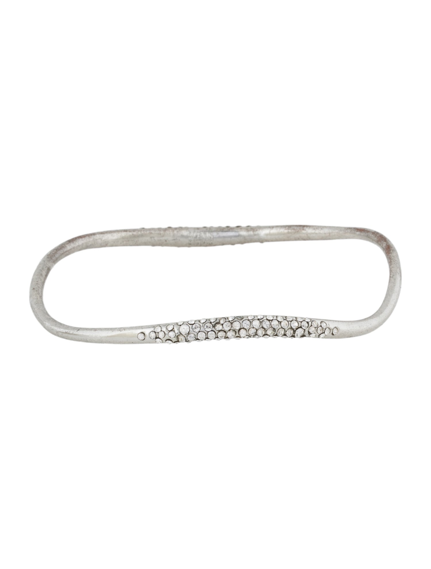 Alexis Bittar Crystal Bangle Bracelet