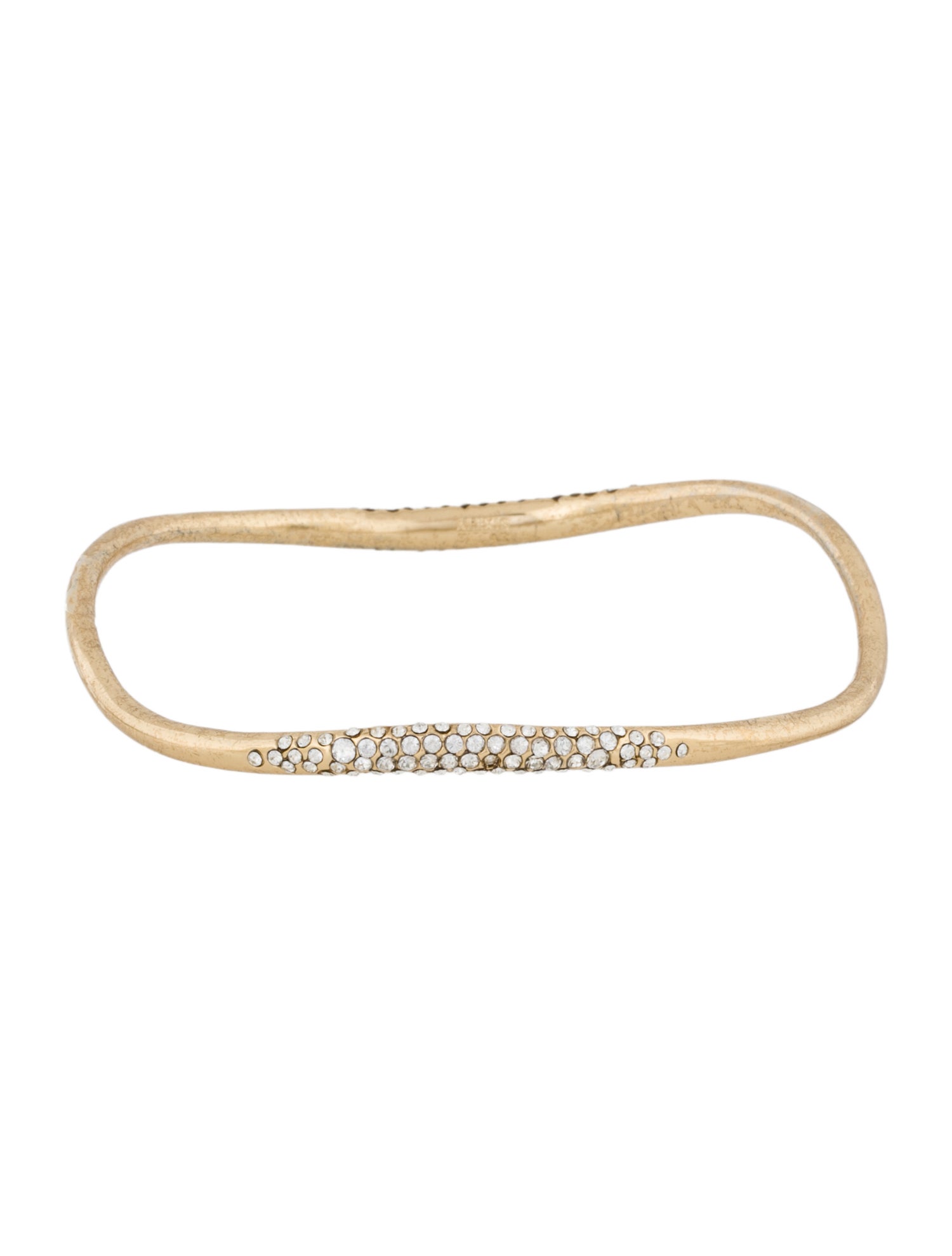 Alexis Bittar Crystal Bangle Bracelet
