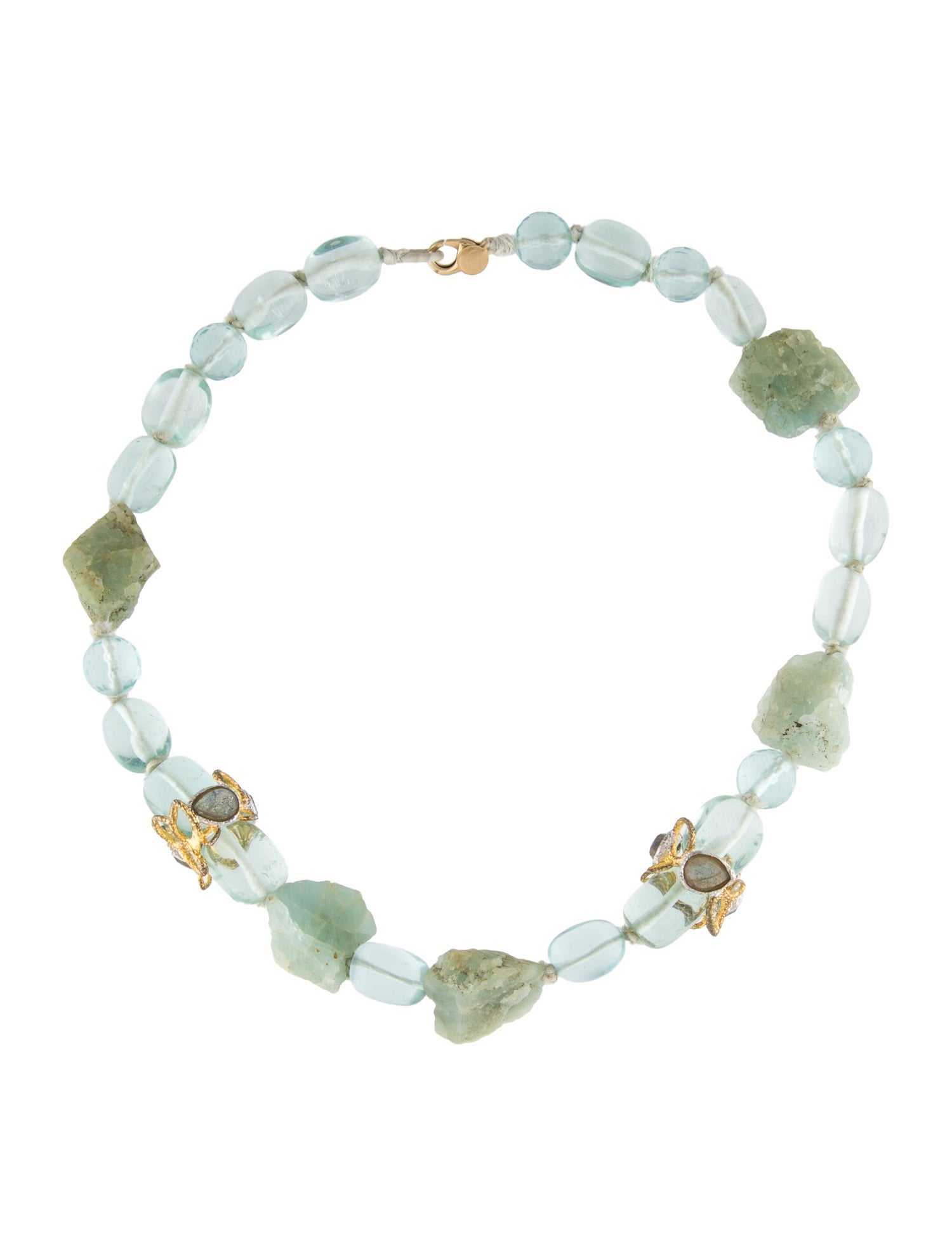 Alexis Bittar Multi Stone Bead Necklace