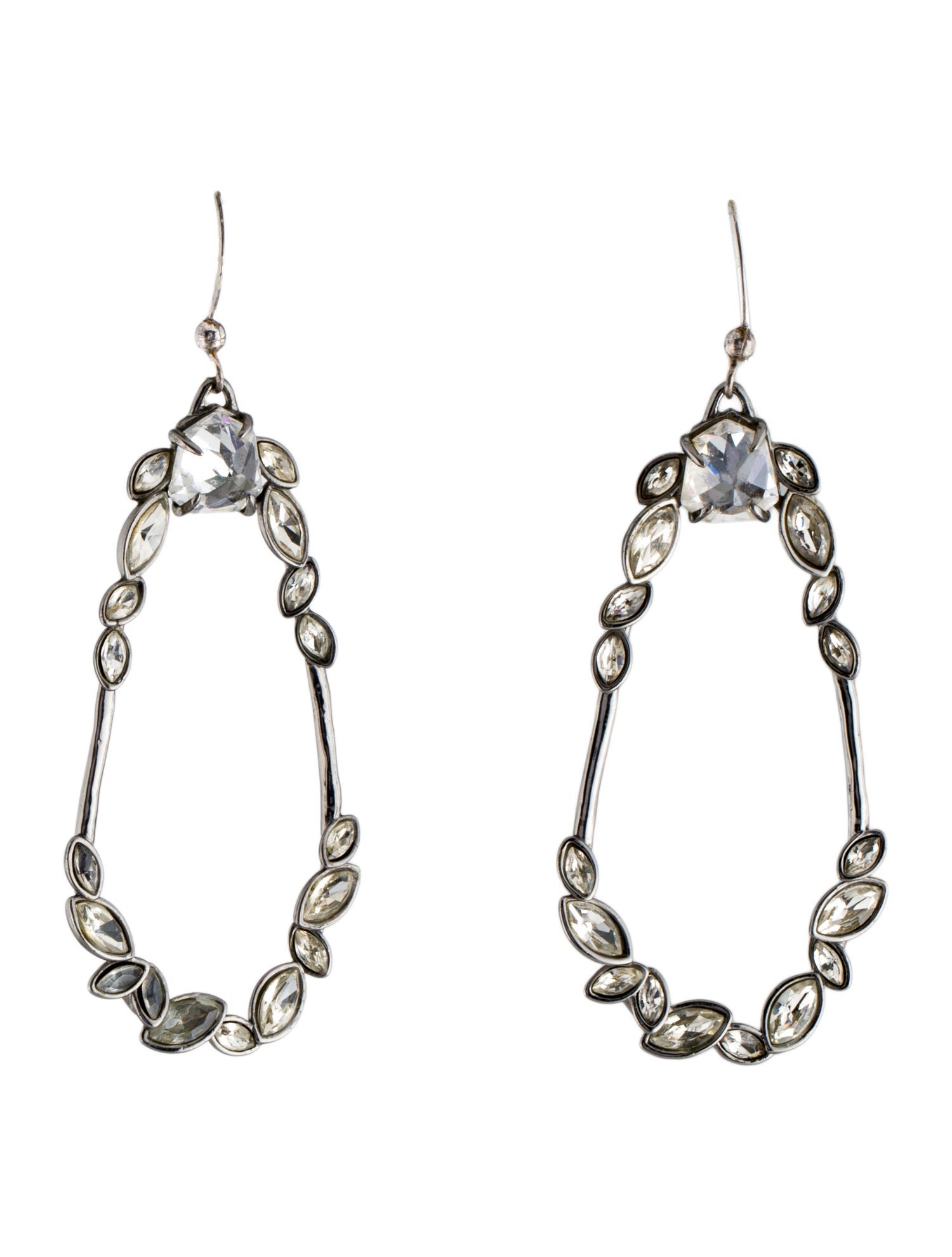 Alexis Bittar Miss Havisham Crystal Drop Earrings