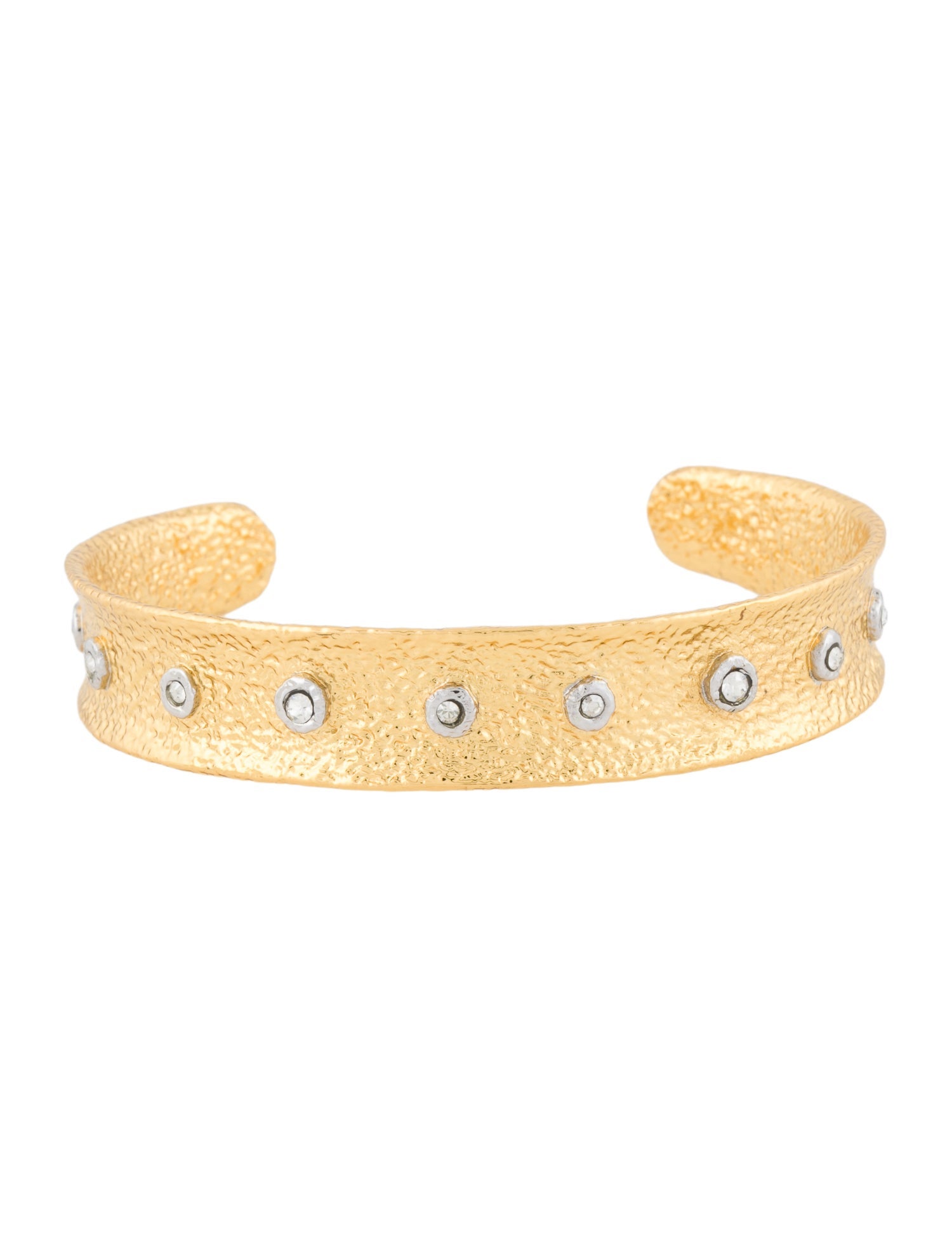 Alexis Bittar Crystal Studded Cuff Bracelet