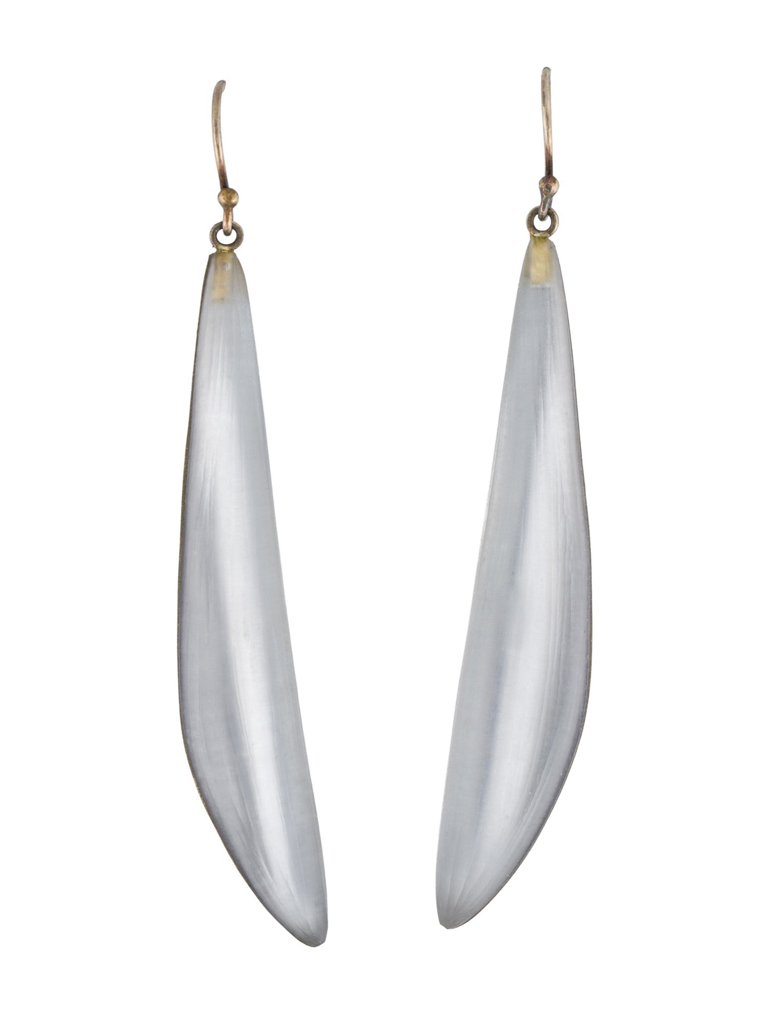 Alexis Bittar Lucite Curved Drop Earrings
