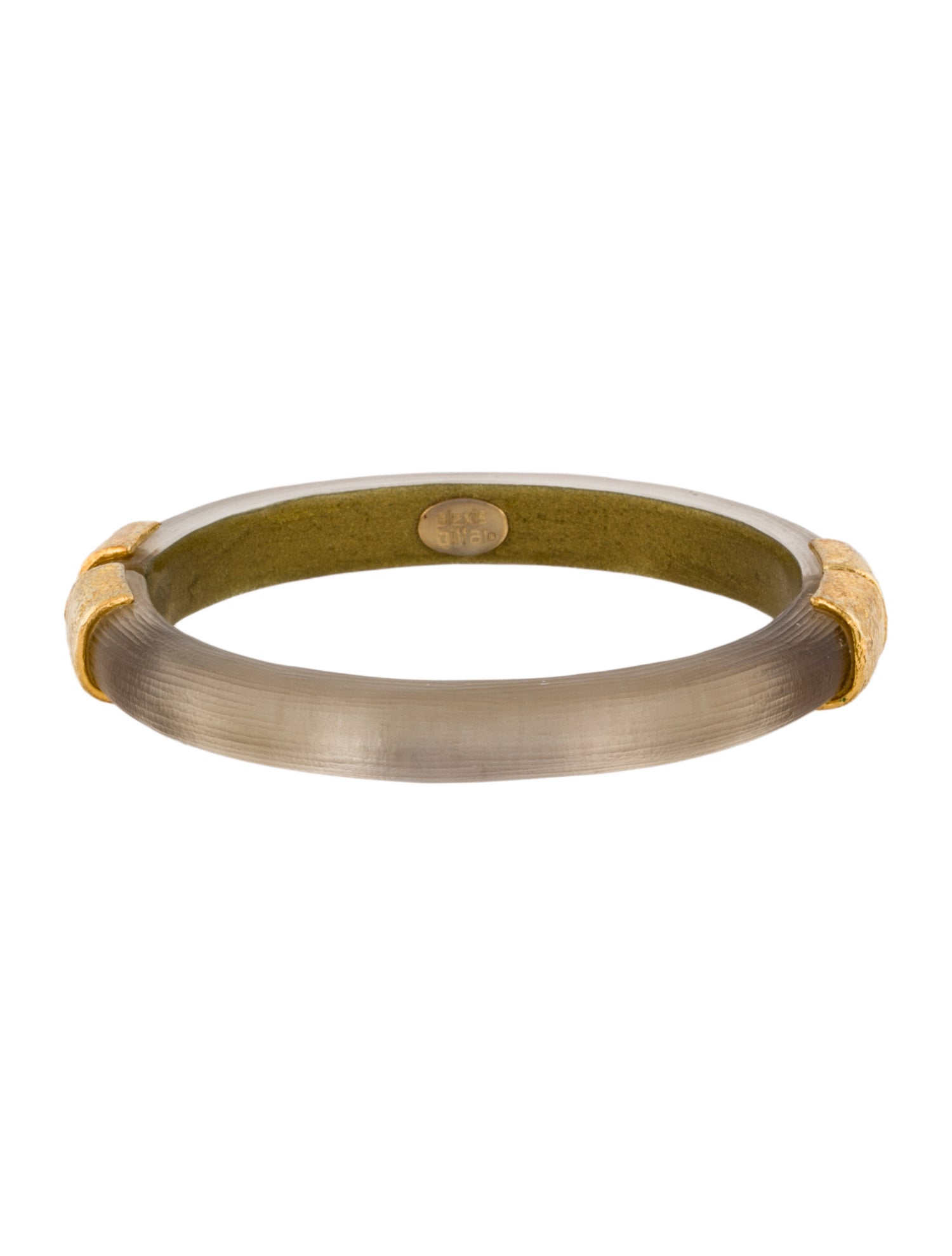 Alexis Bittar Lucite Hinged Bangle Bracelet